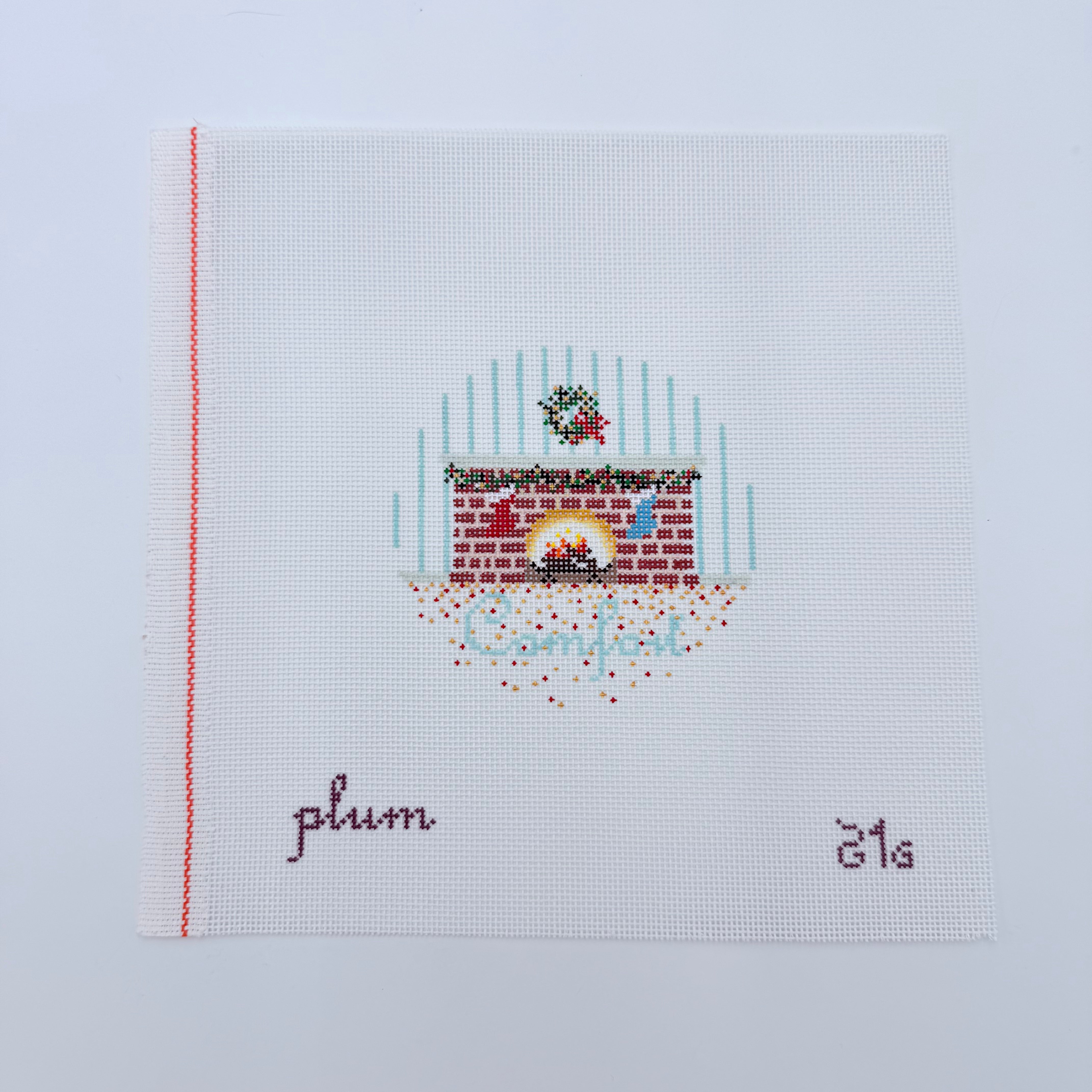 Comfort Round Canvas - KC Needlepoint