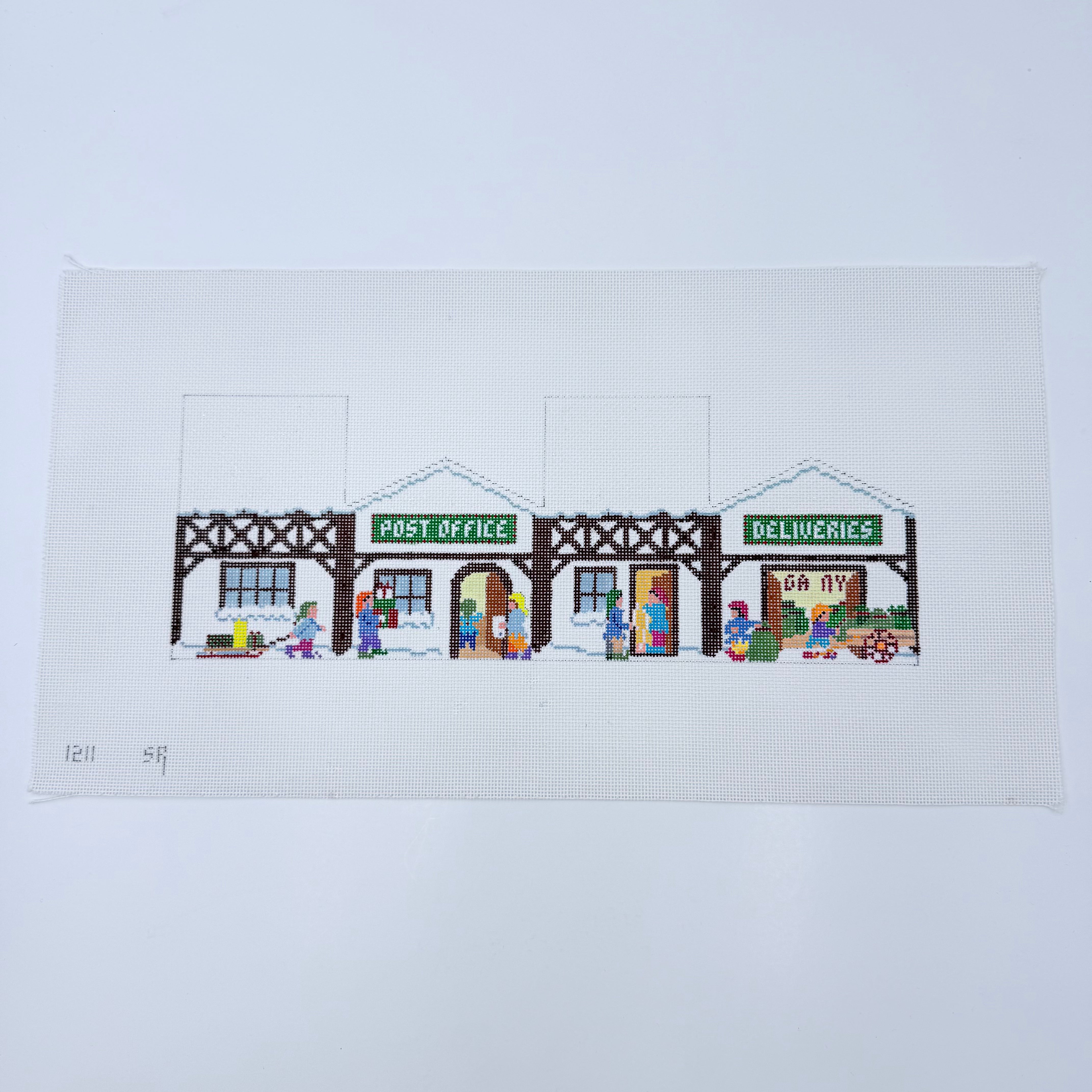 Post Office 3D Canvas - KC Needlepoint