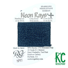 Neon Rays+ NP61 Midnight Blue - KC Needlepoint