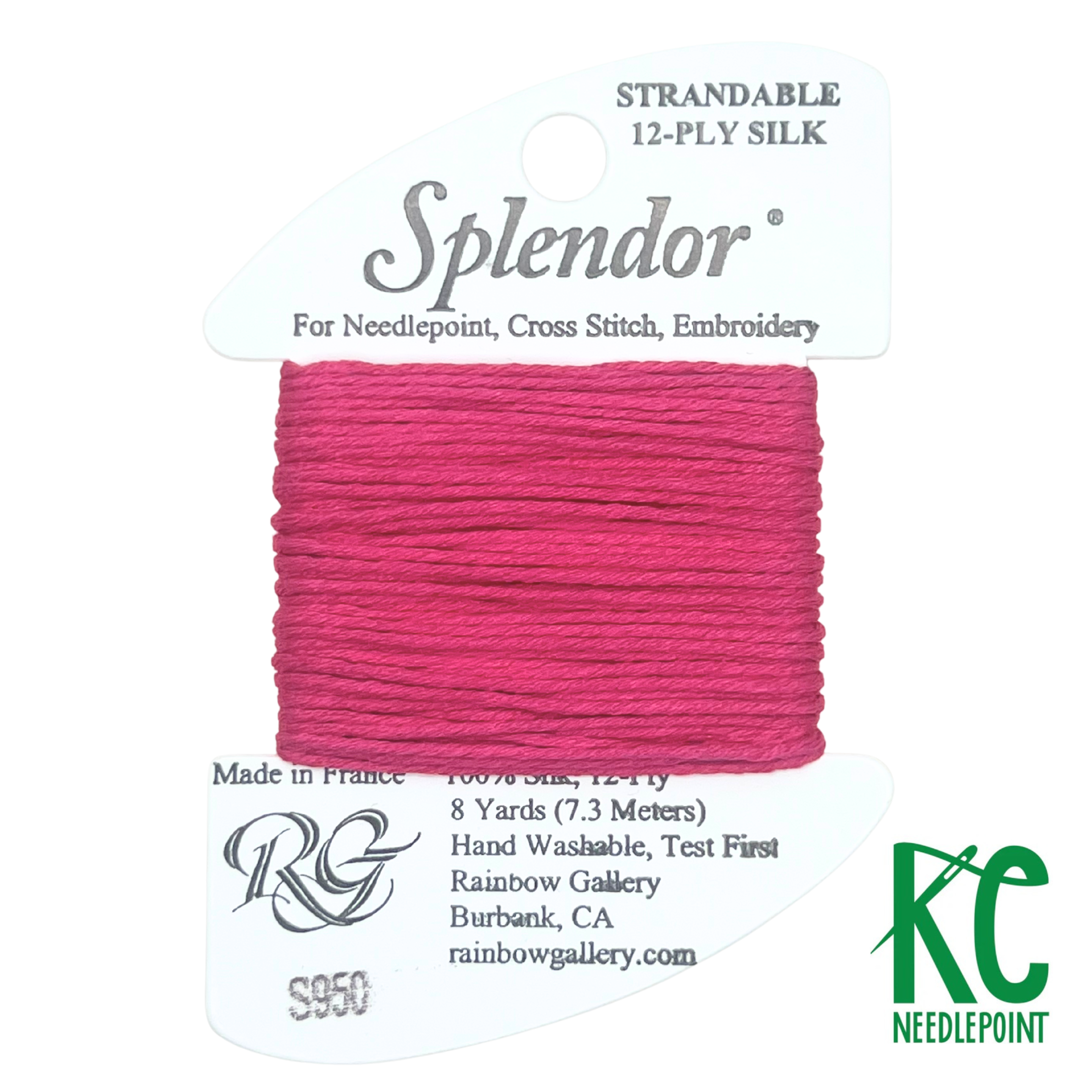 Splendor S950 Raspberry - KC Needlepoint