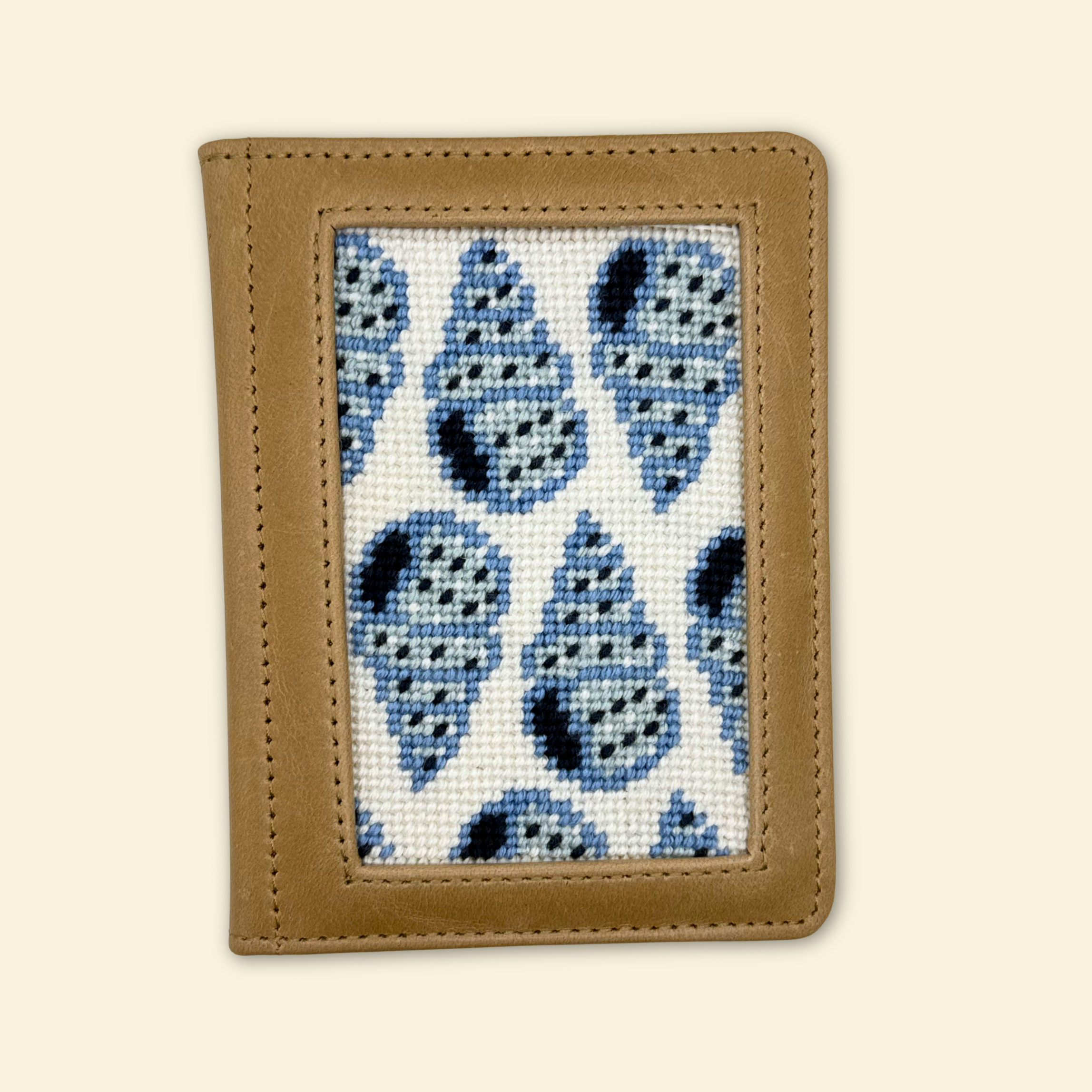 Shell Yeah! Passport Case Kit - KC Needlepoint