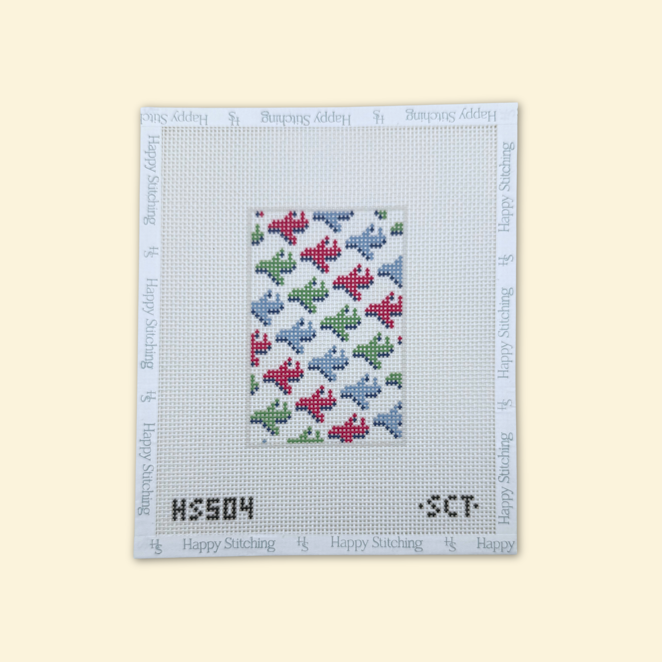 Stamp Collector Passport Case Kit - KC Needlepoint