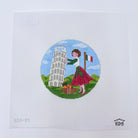 Betty Loves Italy Canvas - KC Needlepoint