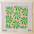 Pillow Mints Pink Canvas - KC Needlepoint