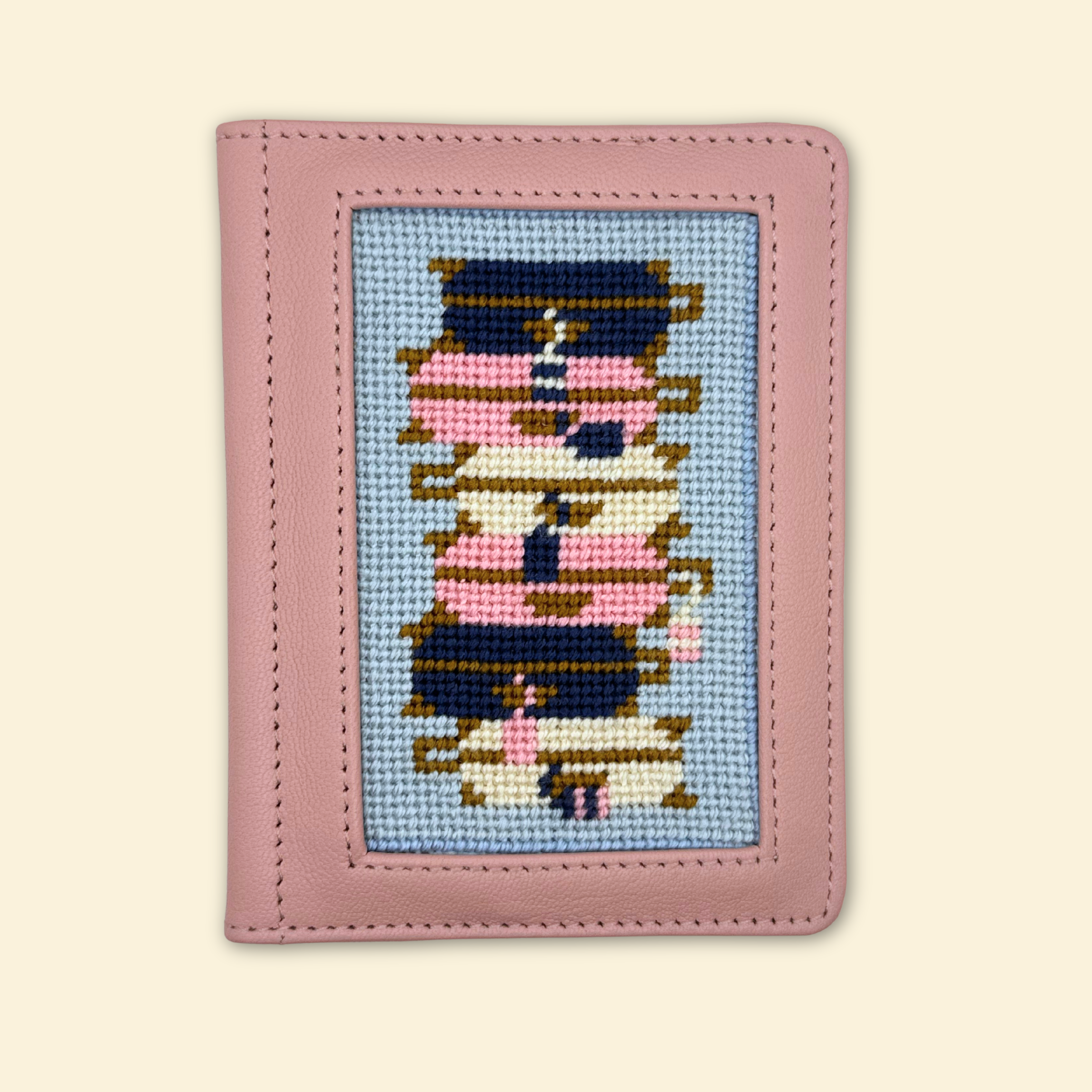 Bundle of Baggage Passport Case Kit - KC Needlepoint
