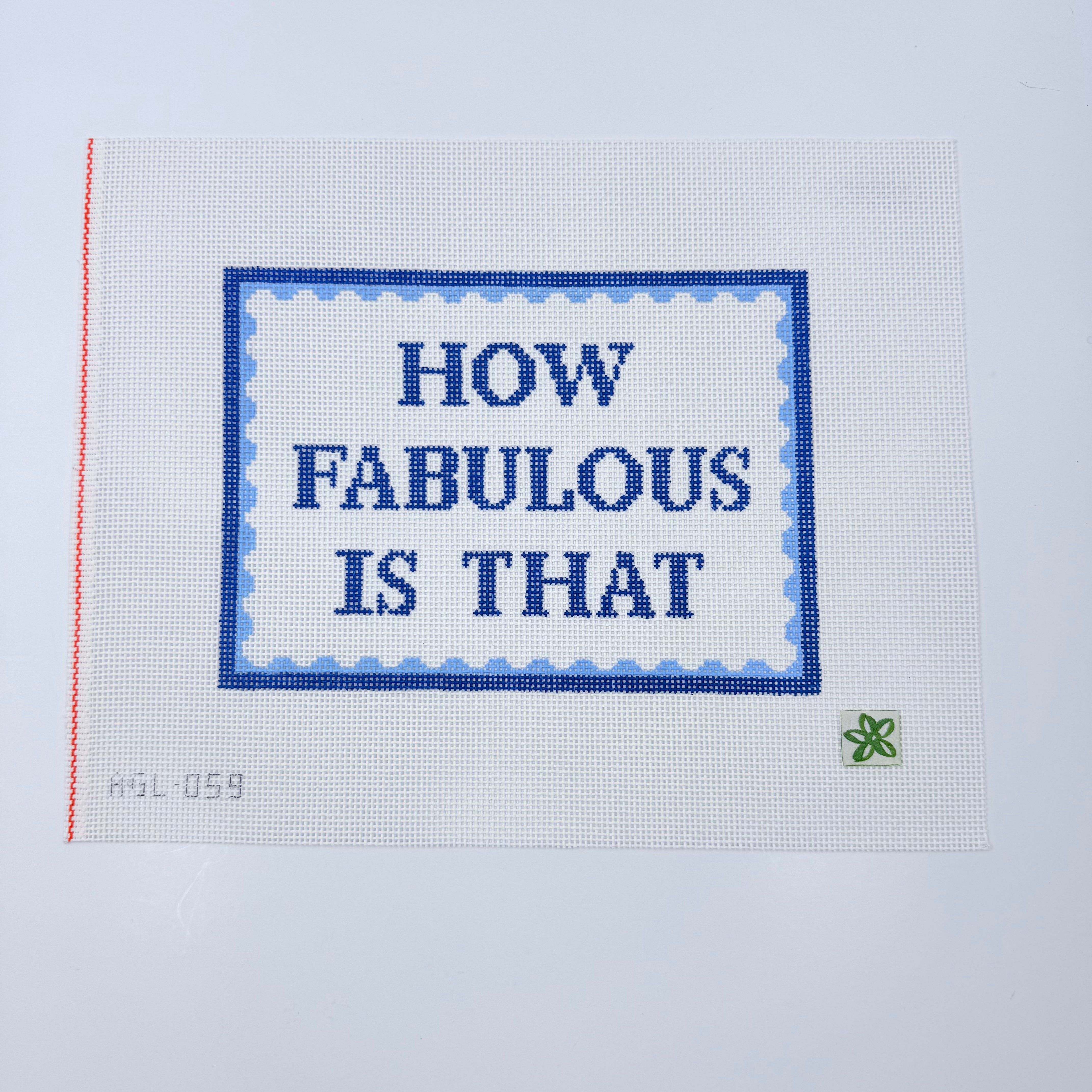How Fabulous Is That Canvas - KC Needlepoint