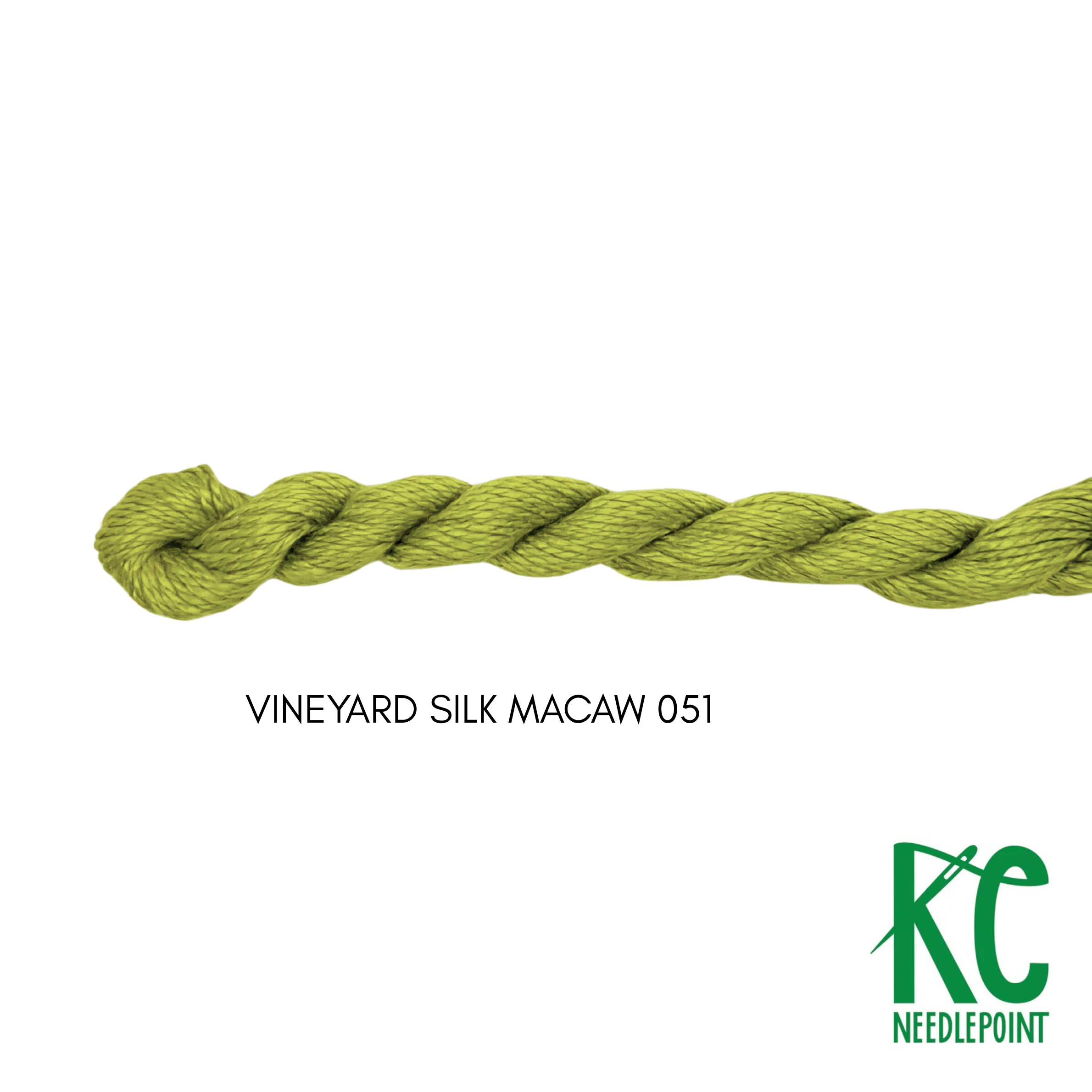 Vineyard Silk Skein C051 Macaw - KC Needlepoint