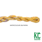 Watercolours 186 Papaya - KC Needlepoint