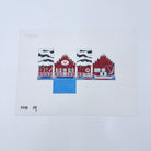 3D Crab Shack Gingerbread House Canvas - KC Needlepoint