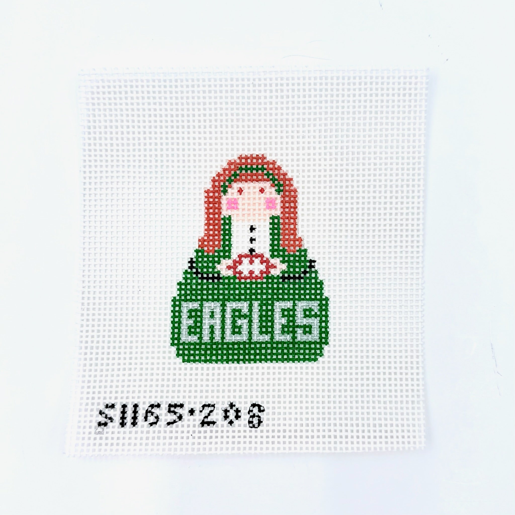 Eagles Angel Canvas - KC Needlepoint