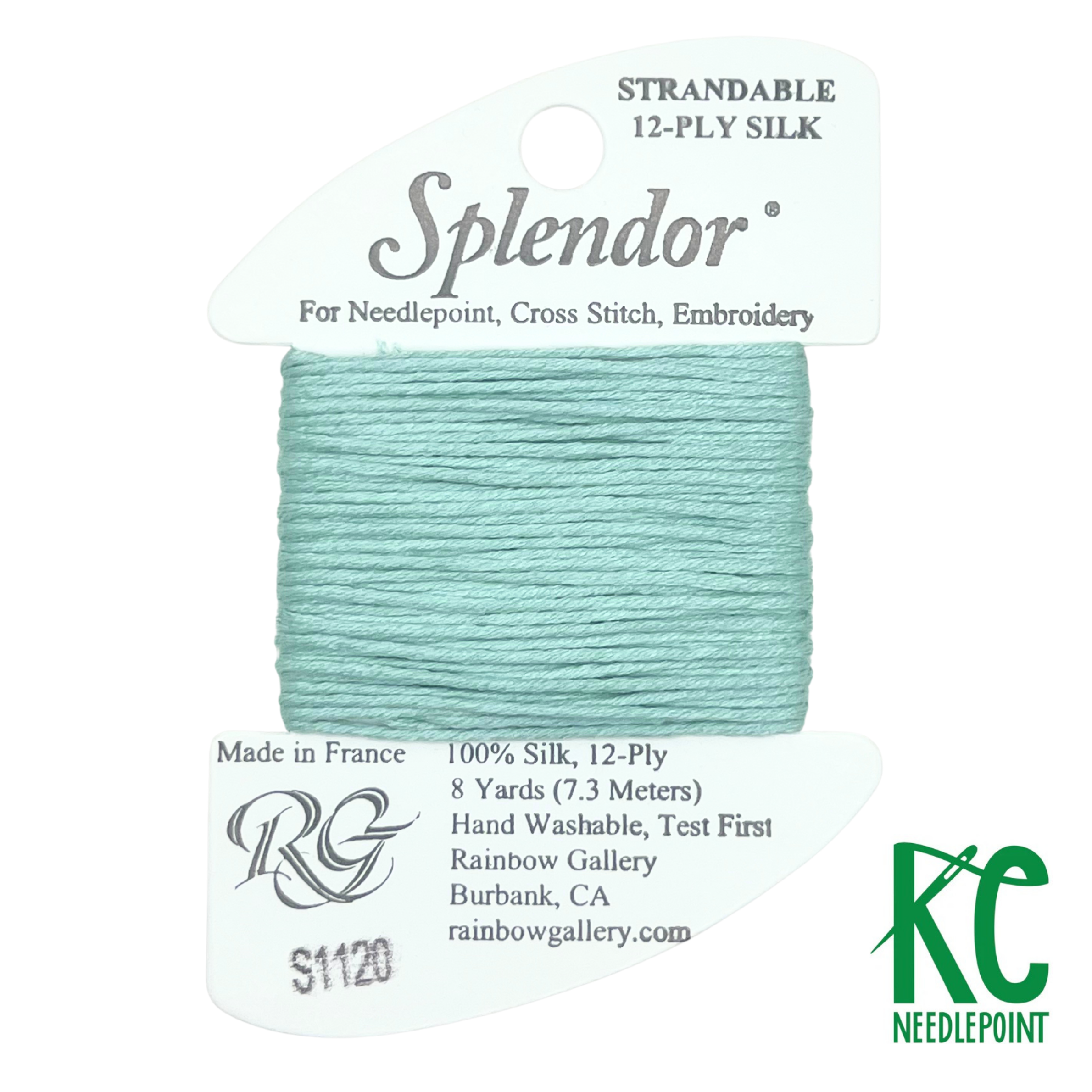 Splendor S1120 Marine Aqua - KC Needlepoint