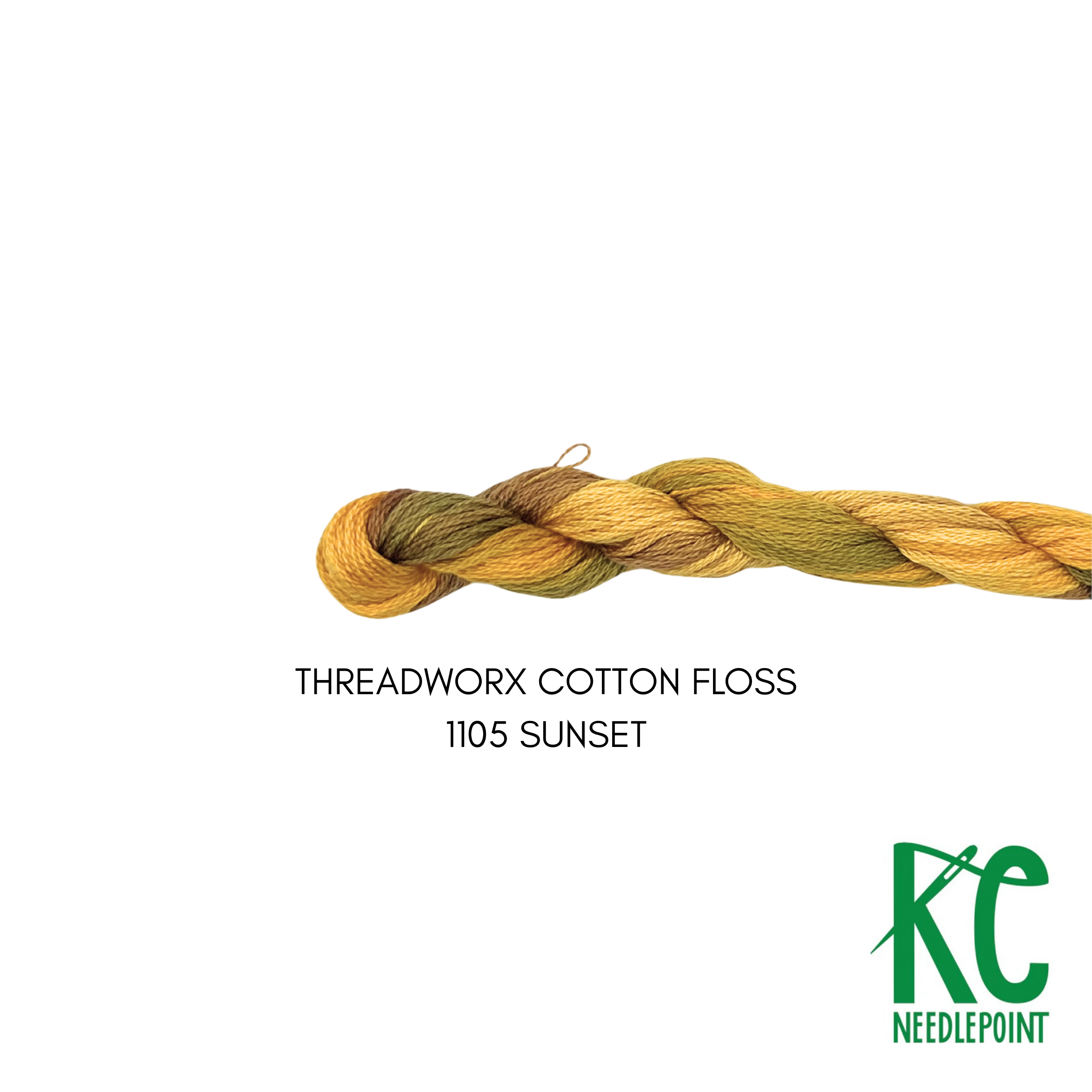 ThreadworX Cotton Floss 1105 Sunset - KC Needlepoint