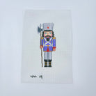 Purple Guard Nutcracker Canvas - KC Needlepoint