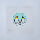 Penguin Family Canvas - KC Needlepoint