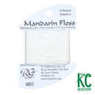 Mandarin Floss M802 White - KC Needlepoint