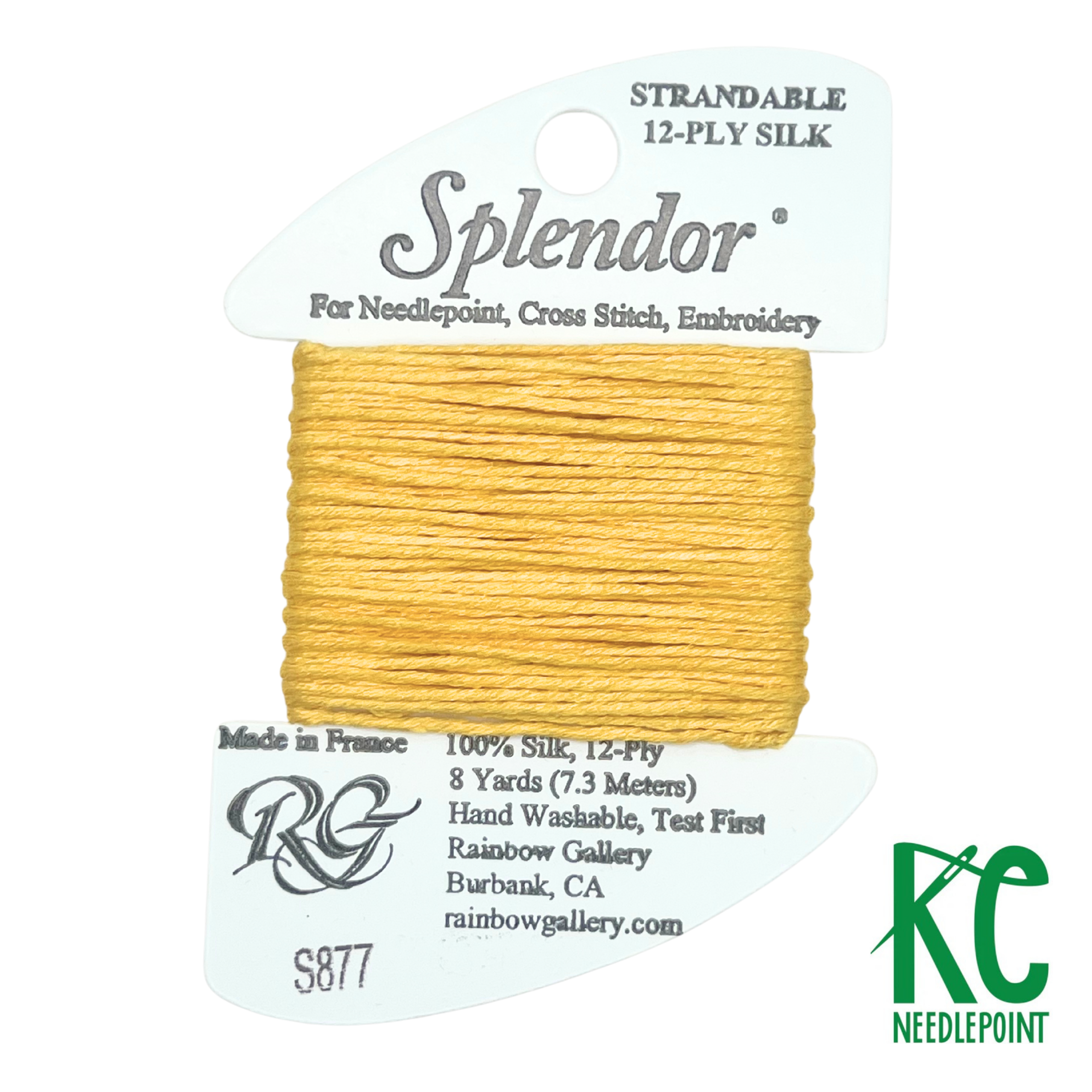 Splendor S877 Gold - KC Needlepoint
