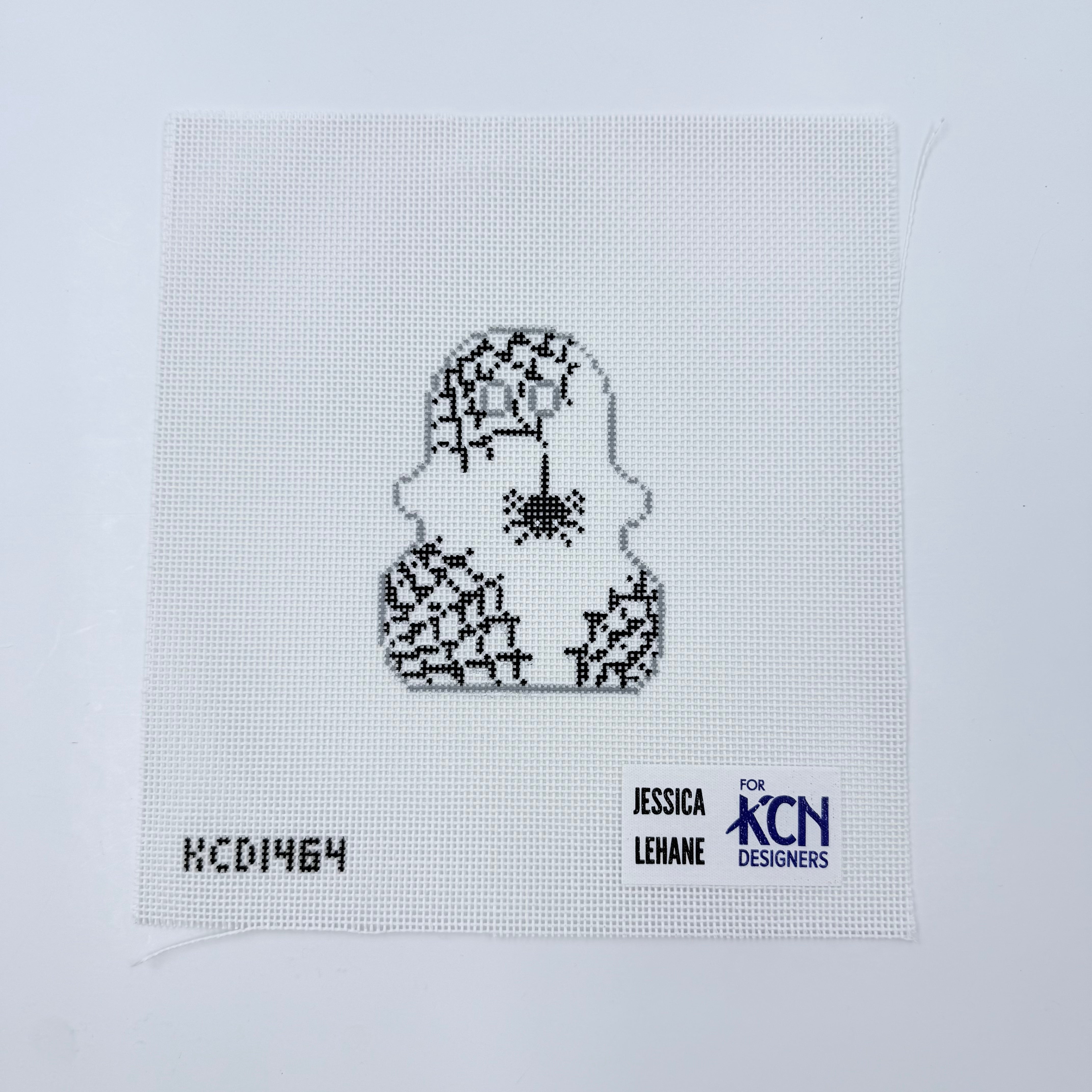 Spider Web Ghost Canvas - KC Needlepoint