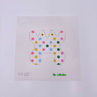 Polka Dot Frog Canvas - KC Needlepoint