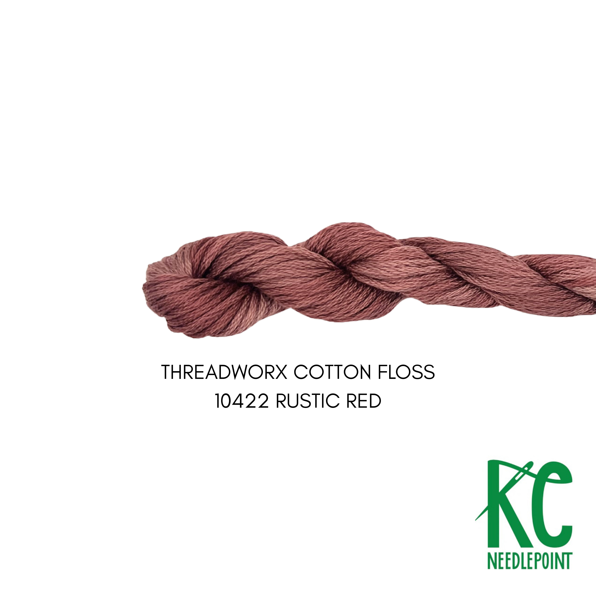 ThreadworX Cotton Floss 10422 Rustic Red - KC Needlepoint
