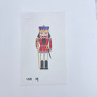 Red and Gold King Nutcracker Canvas - KC Needlepoint