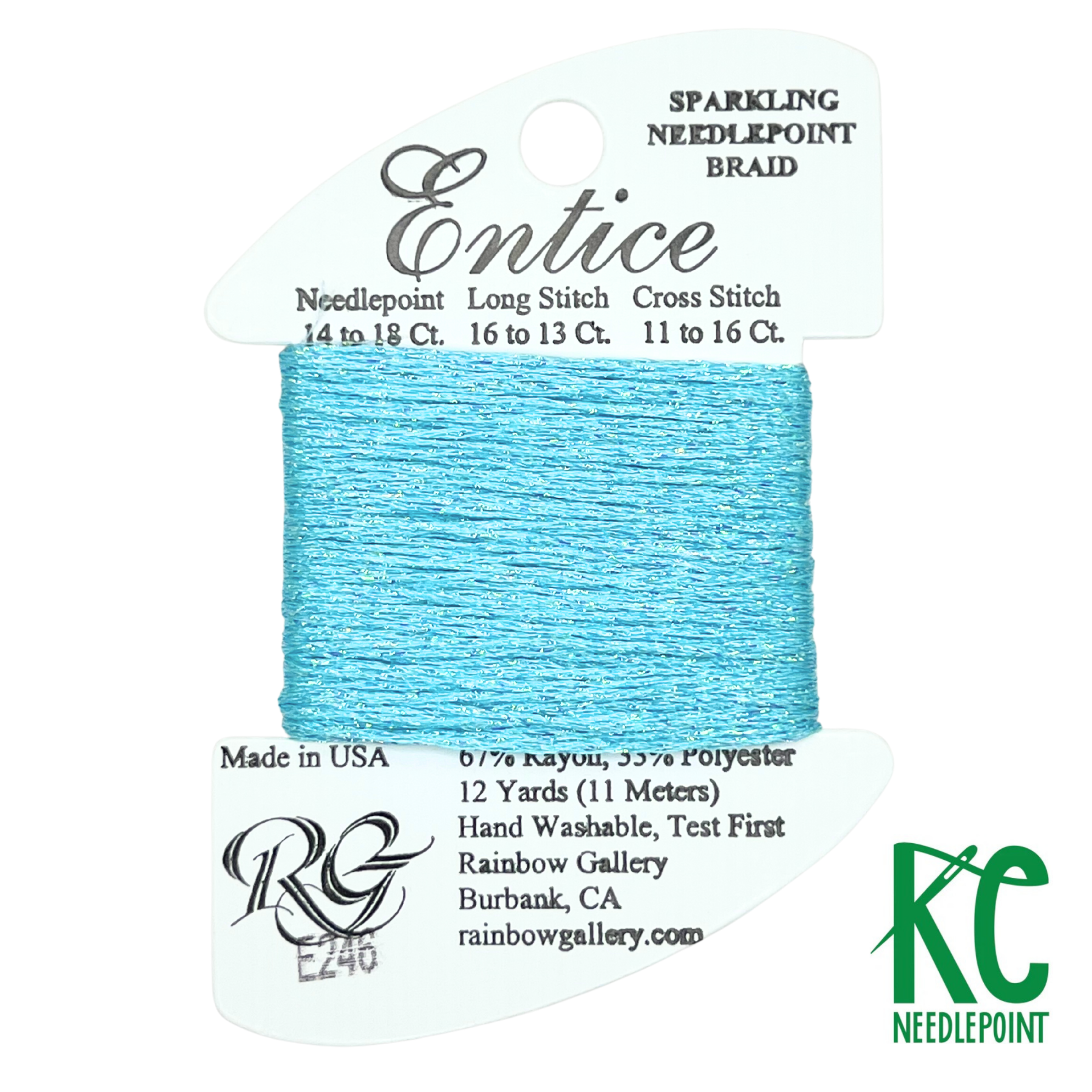 Entice E246 Angel Blue - KC Needlepoint