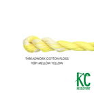 ThreadworX Cotton Floss 11091 Mello Yellow - KC Needlepoint
