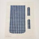 Marianne Houndstooth Clutch Canvas - KC Needlepoint