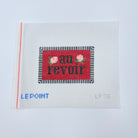 au revoir Needlepoint Canvas - KC Needlepoint