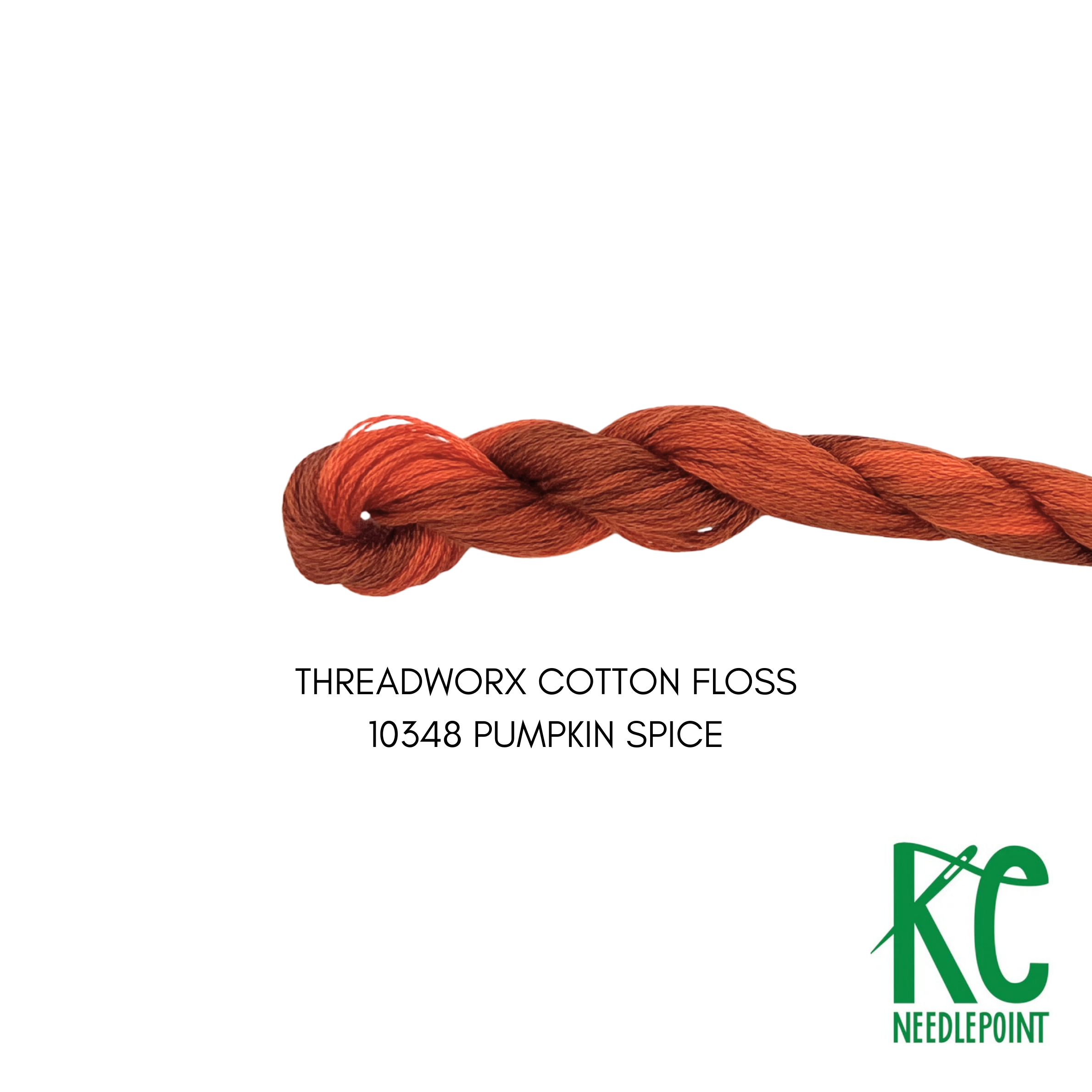 ThreadworX Cotton Floss 10348 Pumpkin Spice - KC Needlepoint
