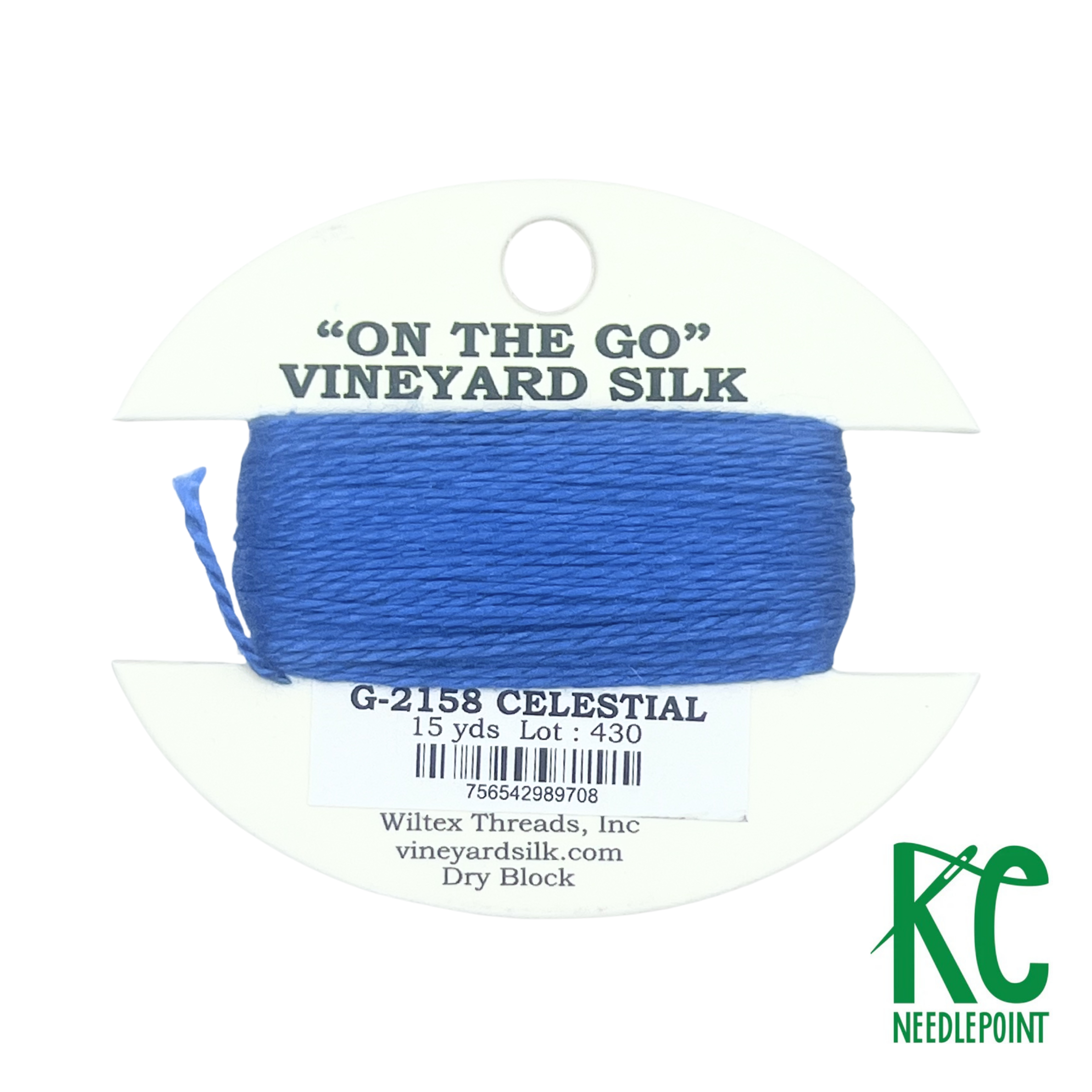 Vineyard Silk Card G2158 Celestial - KC Needlepoint