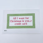 All I Want for Christmas... Canvas - KC Needlepoint