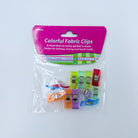 Colorful Fabric Clips - KC Needlepoint