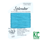 Splendor S866 Aqua - KC Needlepoint