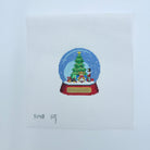 Snow Globe Toy Tree Canvas - KC Needlepoint