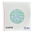 For Goodness Sake Round Canvas - KC Needlepoint