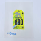 Nairobi Vintage Travel Tag Canvas - KC Needlepoint