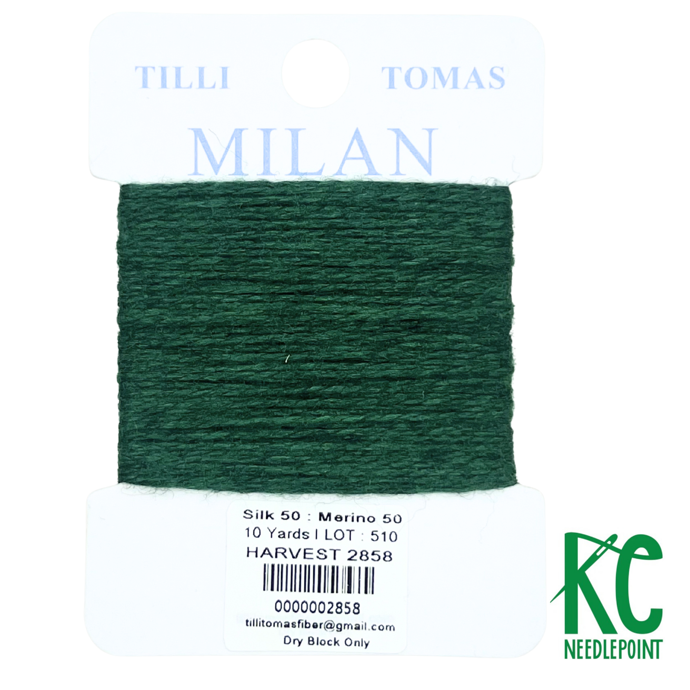 Milan Card 2858 Harvest - KC Needlepoint