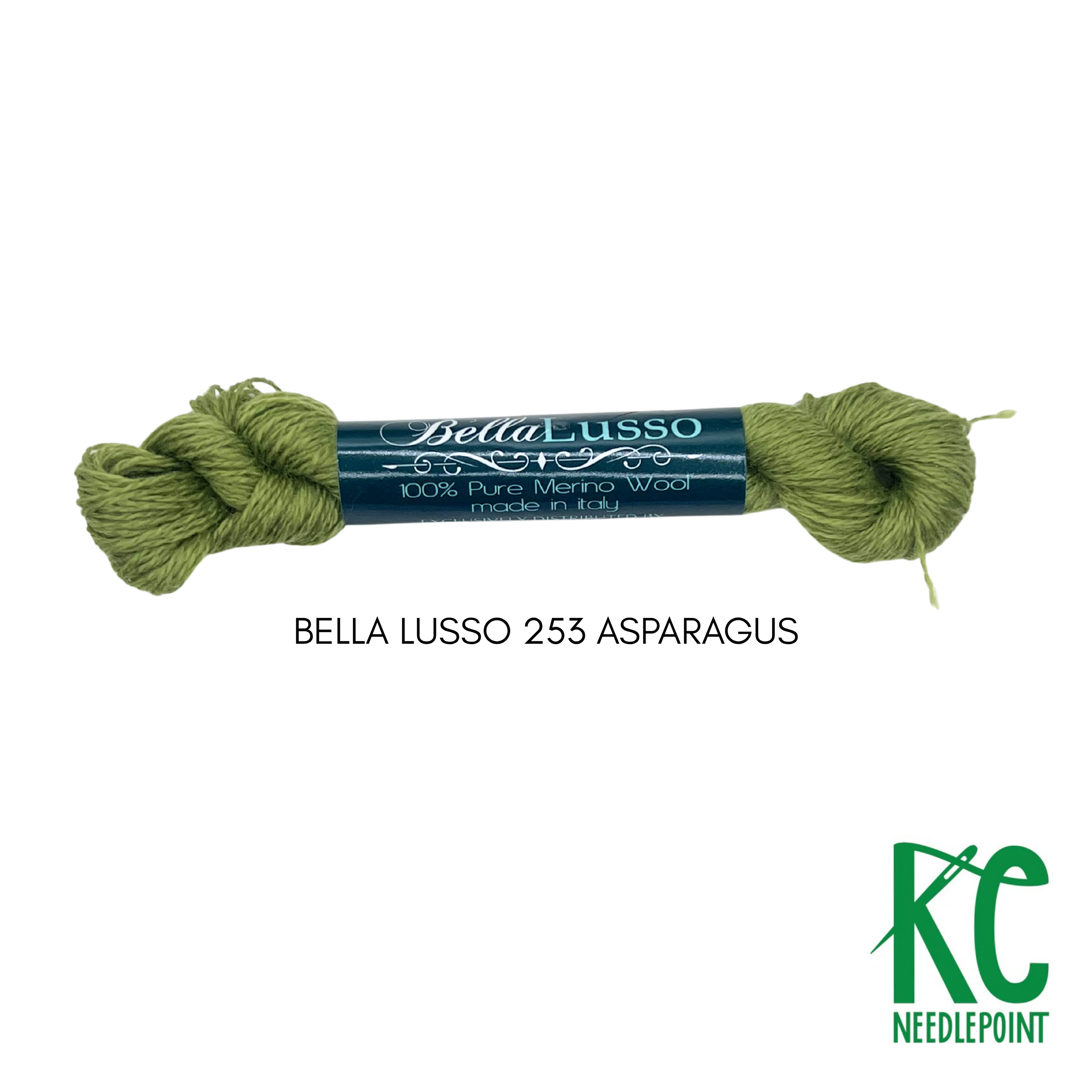 Bella Lusso Merino Wool 253 Asparagus - KC Needlepoint