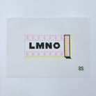 LMNO Matchbook Canvas - KC Needlepoint
