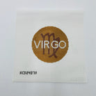 Virgo Zodiac Round Canvas - KC Needlepoint