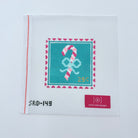 Candy Cane Stamp Canvas - KC Needlepoint