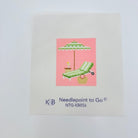 Palm Beach Chaise Canvas - KC Needlepoint