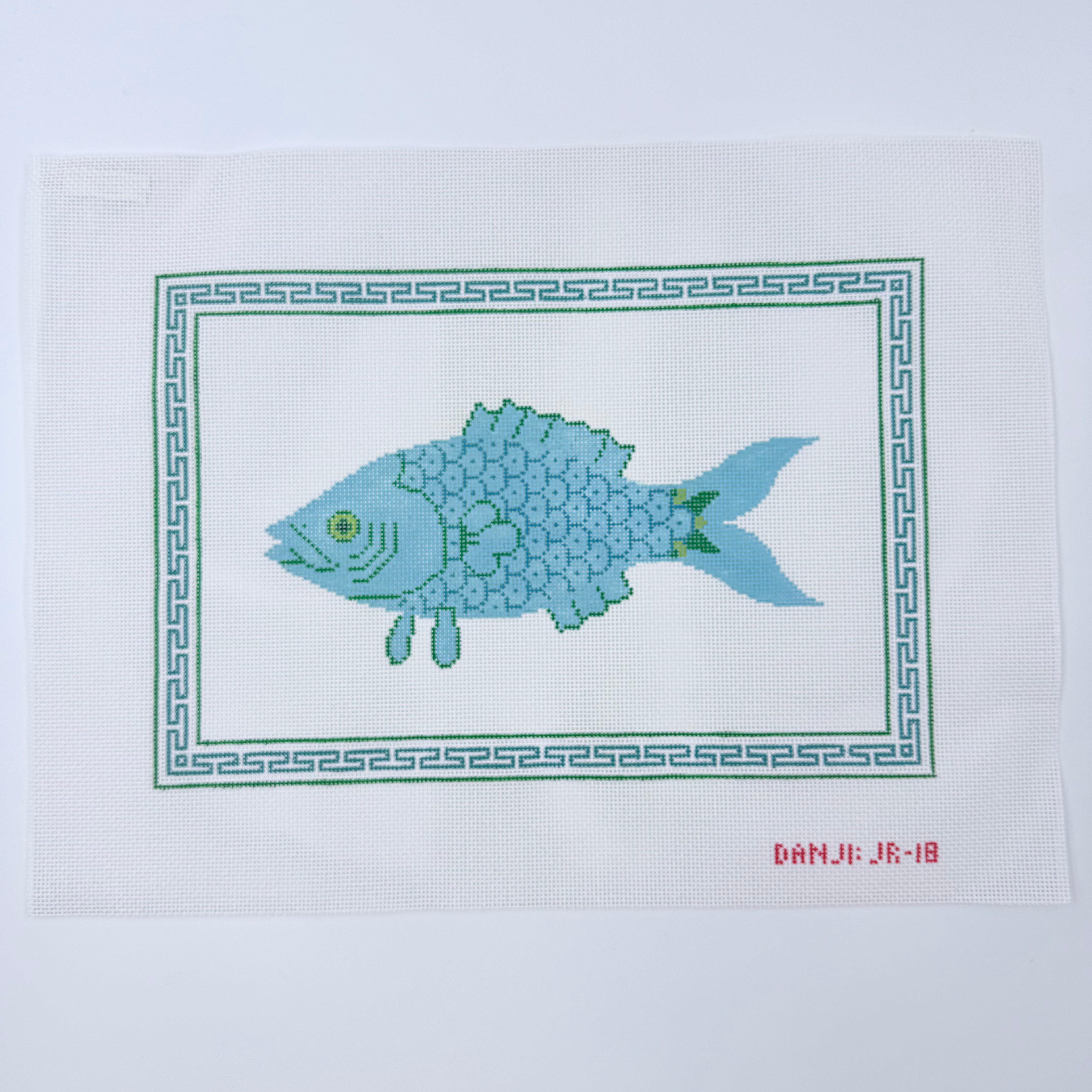 Fish Canvas - KC Needlepoint