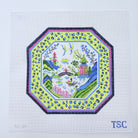 Gaudy Willow Pillow Canvas - KC Needlepoint