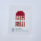 Alpha Gamma Delta Travel Tag Canvas - KC Needlepoint
