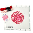 Lovevolve Round Kit - KC Needlepoint