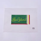 Sea Island Matchbook Canvas - KC Needlepoint
