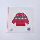 Candy Cane Pullover - KC Needlepoint