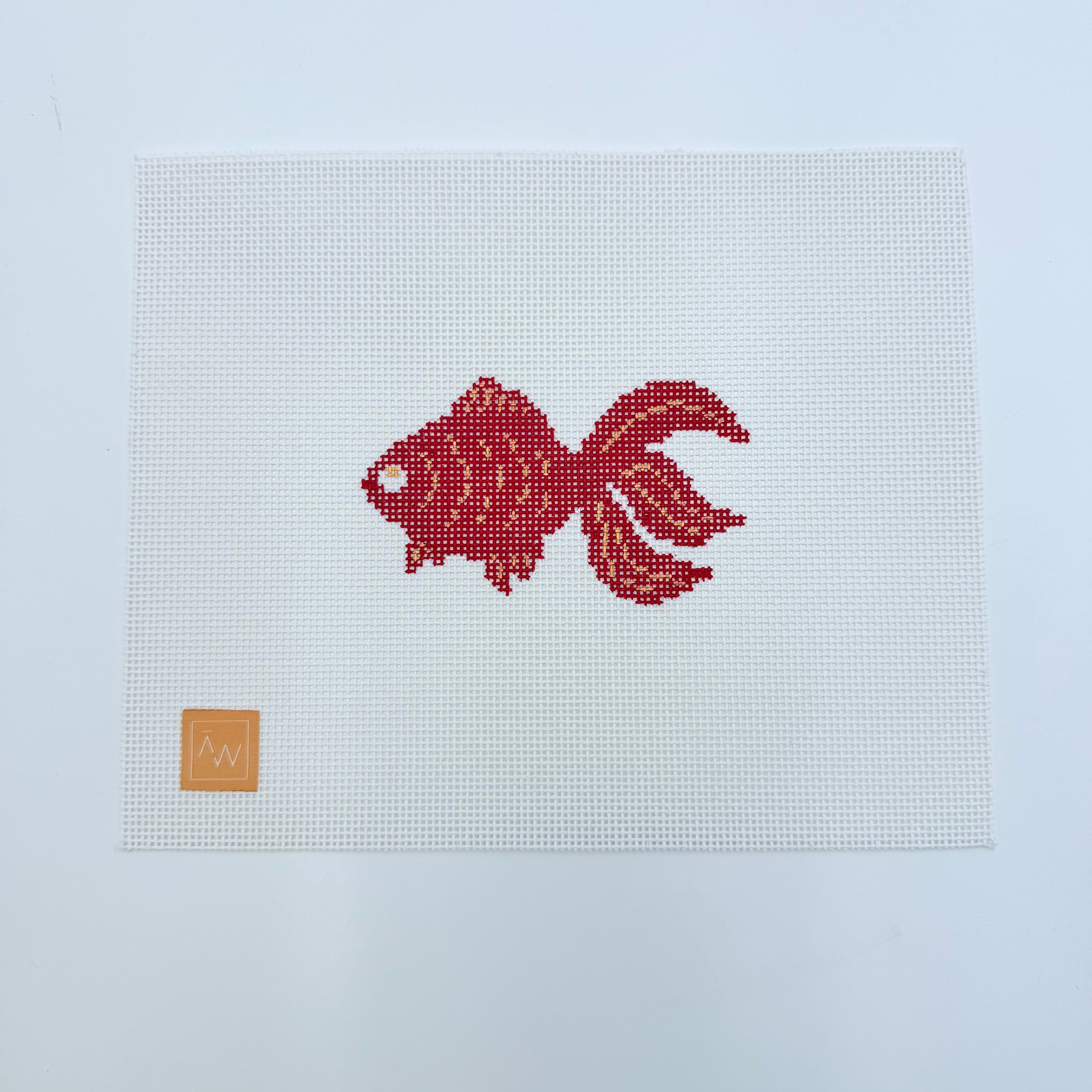 Japanese Goldfish Canvas - KC Needlepoint