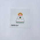 White Angel with Tree - KC Needlepoint